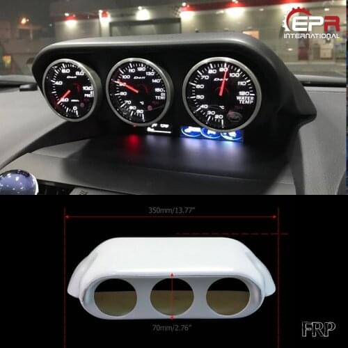 For 2010+ Impreza WRX STI VA VM PRO Style FRP Fiber Triple gauge pod 60mm RHD(Also fit Levorg VM/ Forester SJ GJ/ Impreza GP)