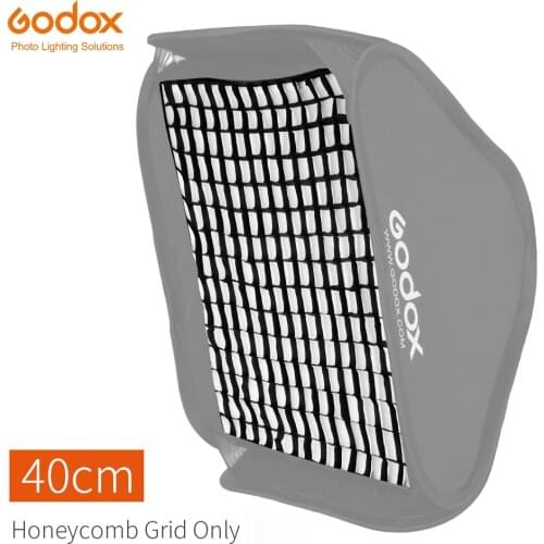 Godox Grid Portable 40x40cm 15"x15" Photo Softbox Honeycomb Grid for Studio Srobe Flash Light (Honeycomb Grid Only)