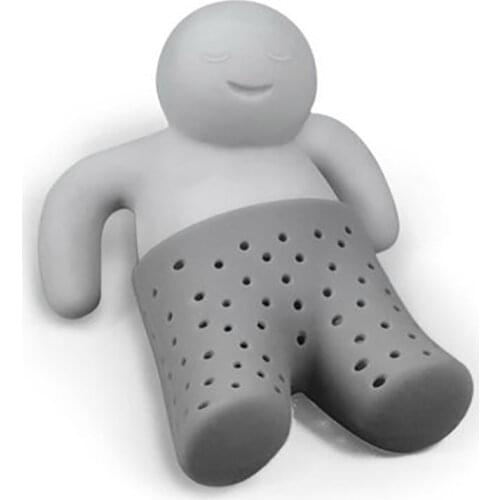 Cute Silicone Tea Infuser Tea Filter Interesting Life Partner Teapot Strainer Brewing Teapot Tea Accessories Kitchen Accessories