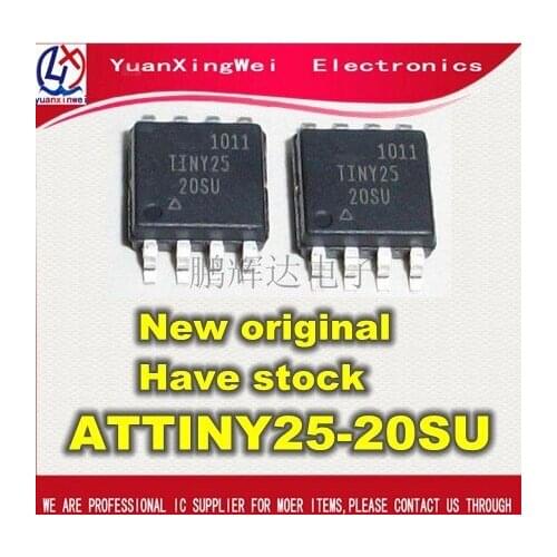 New original ! Free Shipping 10pcs ATTINY25-20SU ATTINY25 SOP-8