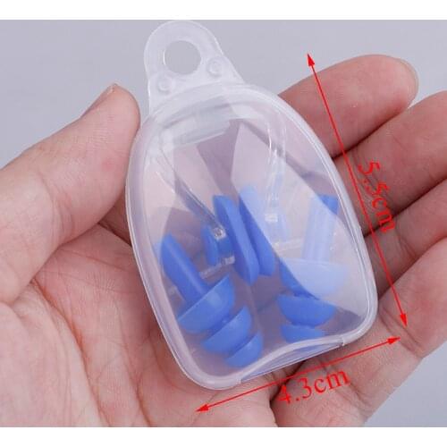 Swimming nose clip earplugs Protective Prevent Water suit swim earplugs