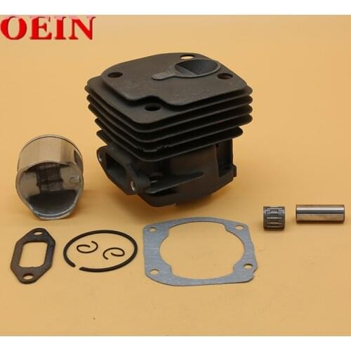 Cylinder Piston 48mm Square Port Fit For Husqvarn 365 Special Jonsered 2065 CS2165 Chainsaw Spare Parts Number 50393 90 71