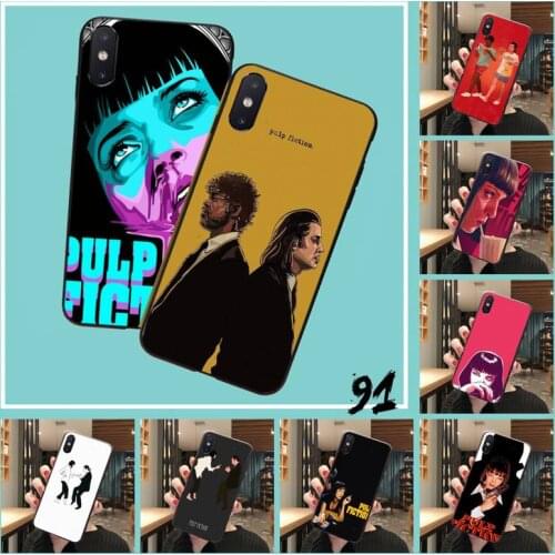 Yinuoda Pulp Fiction movie poster DIY Luxury Phone Case For iPhone 11 8 7 6 6S Plus X XS MAX 5 5S SE 2020 XR 11 pro Cover