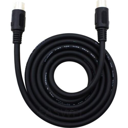 13 Pin Din Midi 5FT Cable For Fender Stratocaster Roland GC-1 GR20 GR30 VG33 GK