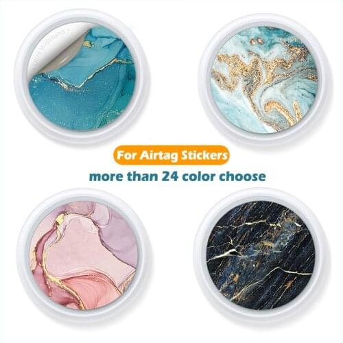 2PCS Soft 3M Glue Film For Apple Airtag Locator Tracker Double-Side Protective Screen Protector For Airtags Film Pattern Sticker