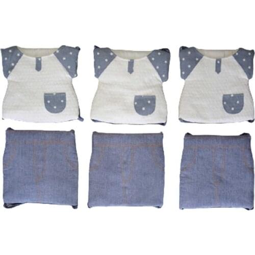 6Pcs Baby Bumper Cotton Crib Bumper Collision Baby Crib Protector Baby Bed Bumper Breathable Baby Bed Cushion