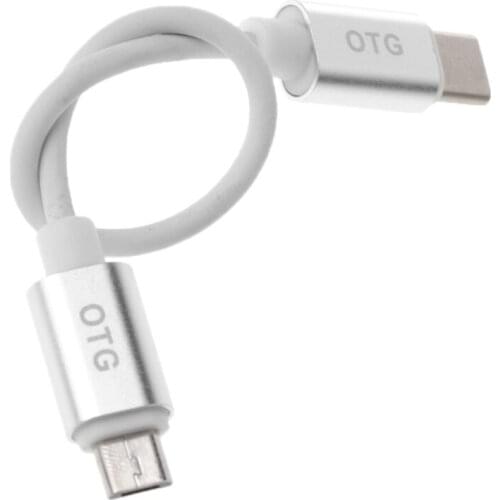 USB 3.1 Type C Male to Micro USB Male Sync OTG Charge Data Transfer Cable Cord