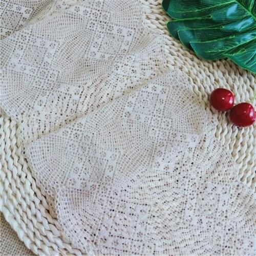 Lace Stretch Lace Fabric Ribbon 18CM Wide For Womens Underwear Accessories E2713-1