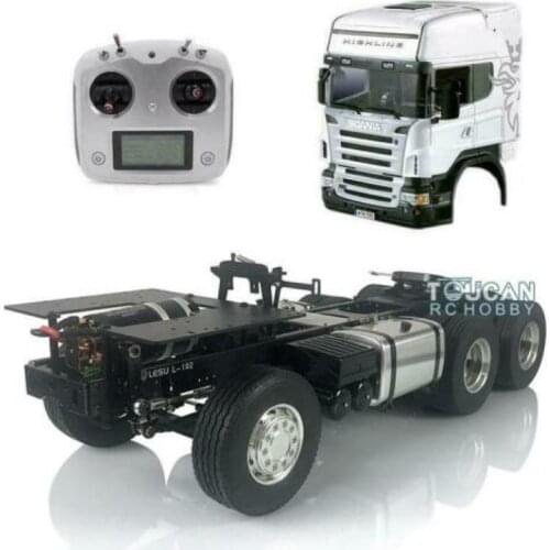 1/14 LESU RC 6*4 Metal Chassis Sca Tractor Truck Cab ESC THZH0311-SMT4