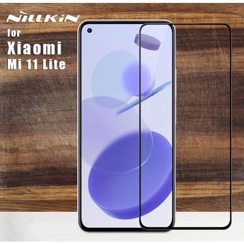 NILLKIN For Xiaomi Mi 11 Liite Glass Screen Protector 9H Pro CP Plus Pro Tempered Glass For Xiaomi Mi 11 Lite 4g 5g