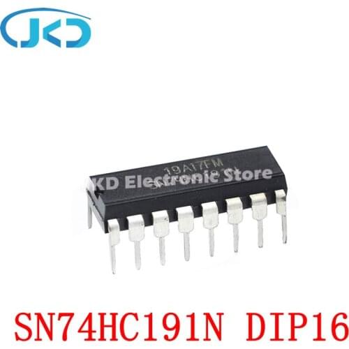 10pcs SN74HC191N 74HC191N 74HC191 DIP-16 New and Original IC