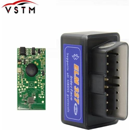 OBD V2.1 mini ELM327 OBD2 Bluetooth Auto Scanner OBDII 2 Car ELM 327 Tester Diagnostic Tool for Android Windows Symbian