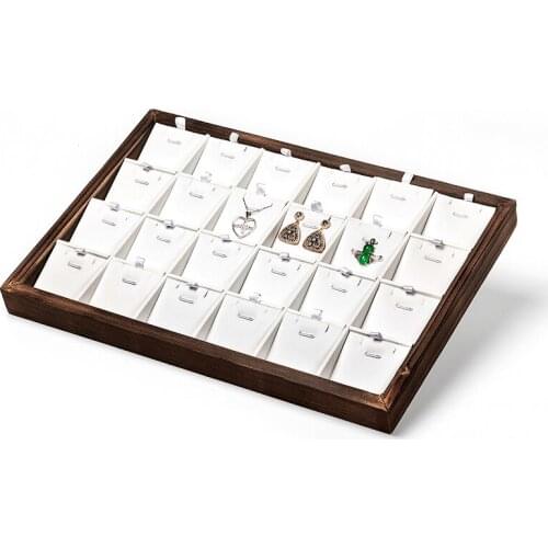 2020 New Sample Sales Very Well Multifunctional wooden ring jewelry tray for Adorable Female Gift Choice Four style