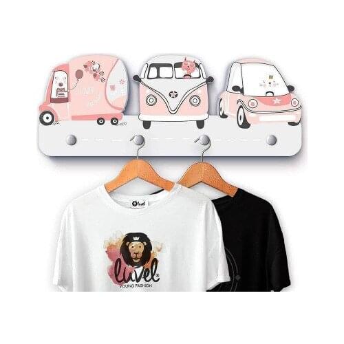 Car Animal Swan Rack Hanging Board India Christmas Nordic wood Wall hanger Child room decoration Kids photography Home craft DIY