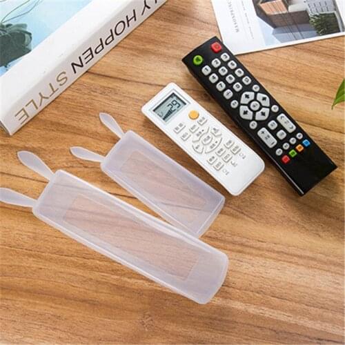 Remote Control Dust Cover Transparent Fluorescent Bunny Ears Waterproof And Oil Proof Sleeve Silicone Anti Fall Protective Case