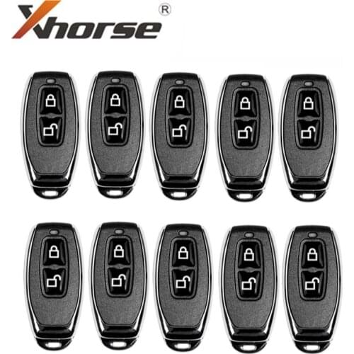 XHORSE XKGD12EN 2 Button Wire Universal Remote Garage Door Key for VVDI Key Tool 10pcs/lot