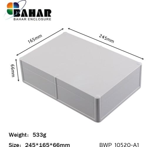 Waterproof electrical box plastic electric enclosure abs junction box IP68 outdoor instrument cases diy project box 245*165*66mm