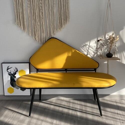 Zq Clothing Store Small Sofa Ins Nordic Style Modern Minimalist Studio Double Disposable