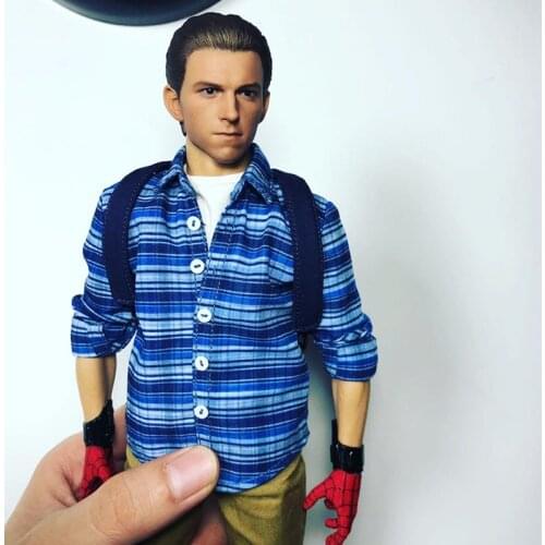 1/6 TOP-003 Tom Holland Head Sculpt & Clothes Set For 12'' Action Figure Dolls In Stock