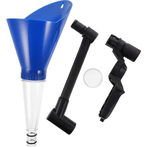 1 Set Universal Auto Engine Oil Filling Funnel Motorcycle Oil Filling Device