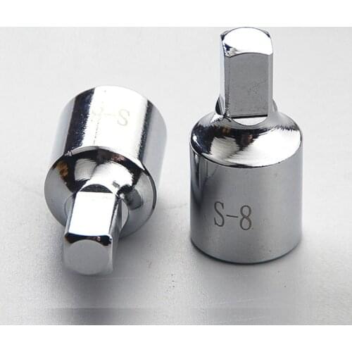8mm Square Head Oil Crankcase Drain Plug Key Tool Remover Fits Auto Accessories E7CA