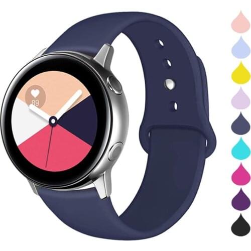 Active band for Samsung galaxy watch 3 45mm 41mm 46mm/42mm gear S3/S2 frontier strap 22mm/20mm huawei watch gt bracelet