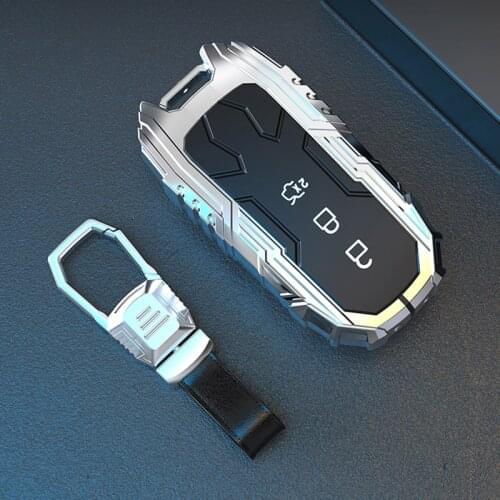 For Ford Focus Taurus Mondeo F150 Mustang Raptor Lincoln Mechanical Wind Metal Car Key Cover Key Chains