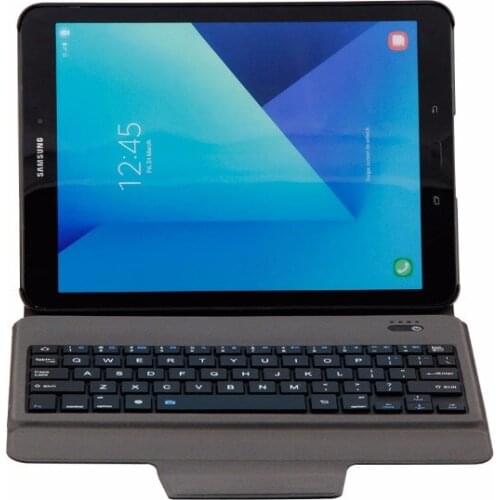 Fashion Ultra Slim Wireless Bluetooth Keyboard Case Cover For Samsung Galaxy Tab S3 9.7 T820 T825 Tablet PC Keyboard case cover
