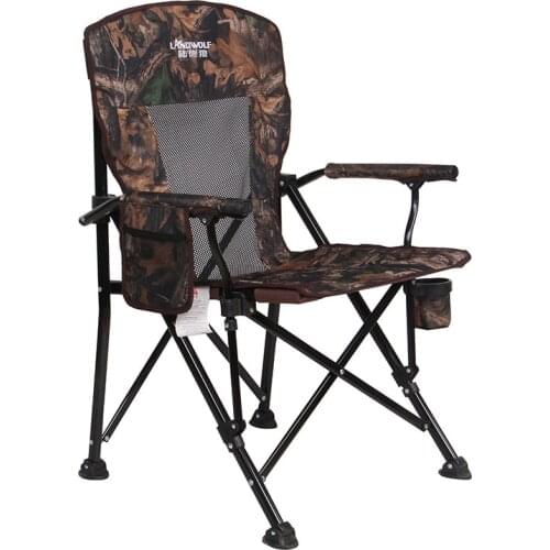 Outdoor folding chair portable beach chair bearing 300 kg stool director chair fishing chair leisure chair table all terrain