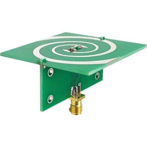 1PCS 2.4GHZ-5.8GHZ 5W UWB circular polarization UWB Wideband antenna helical circularly polarized antenna