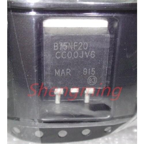 10PCS STB75NF20 B75NF20 TO-263