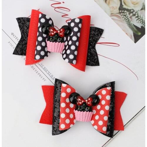 20 Pcs/Lot, 3 "Hot Sale Princess Glitter Bows Shiny Hair Clips For Women Girls Hairpins Children Kids Barrettes Hair Accessories