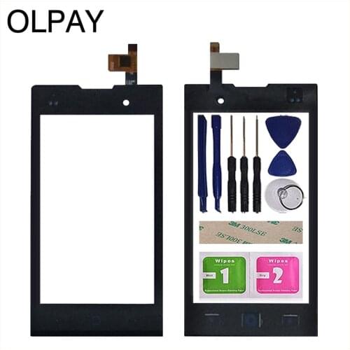 4.0'' For ZTE Kis 2 Max V815 V815W Touch Screen Glass Digitizer Panel Lens Sensor Glass Free Adhesive And Wipes