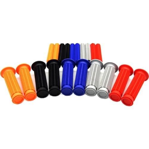 4PCS Handlebar Grips Cover 22MM 7/8" Universal Motorcycle Grips Handlebar Soft Rubber Bar Brake Handle Silicone Sleeve