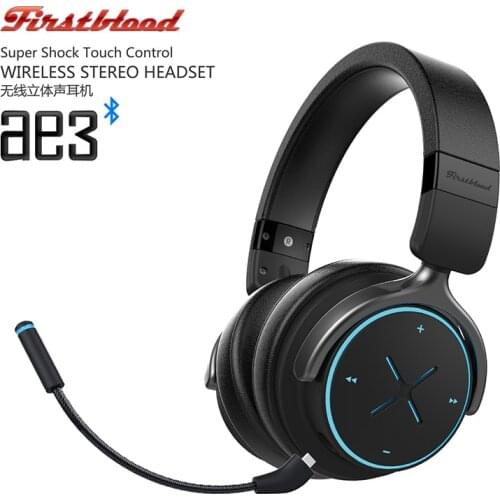 Ajazz AE3 Bluetooth Headphones Noise Cancelling BT V4.1 Wireless Music Headset Multiple Modes Hi-Res Earphone For iPhone Xiaomi