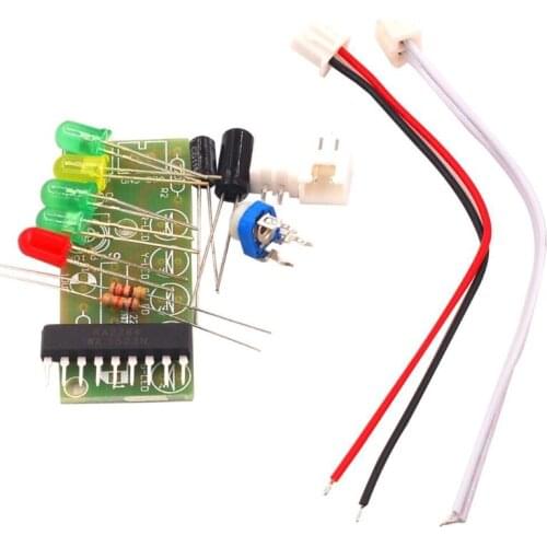KA2284 Battery Capacity Indicator Power Voltage Level Indicator Red Green LED Voltmeter Volume VU Meter