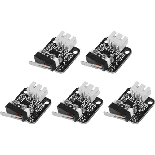 5Pcs End Stop X/Y/Z Axis Limit Switch for Ender-3 V2/Ender-3 Max/Ender-3 S/Ender-3 Pro/CR-10/CR-10 V3/CR-10 S4 3D Printer