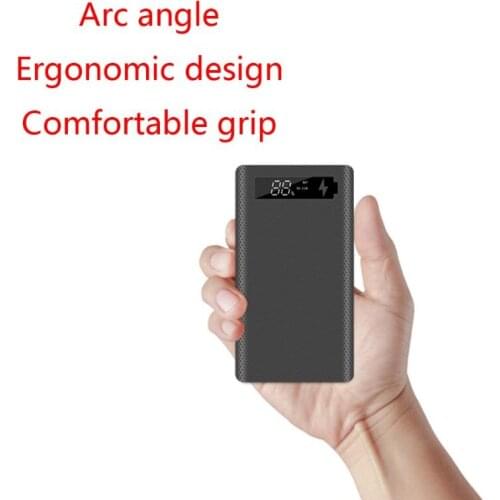 LCD Display DIY 6x18650 Battery Case Power Bank Shell Charger Box Accessories A0KB