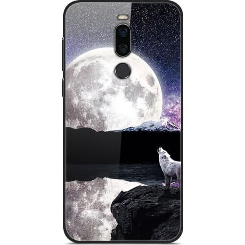 Glass Case For Meizu Note 8 Phone Case Phone Cover Phone Shell Back Bumper Series 3