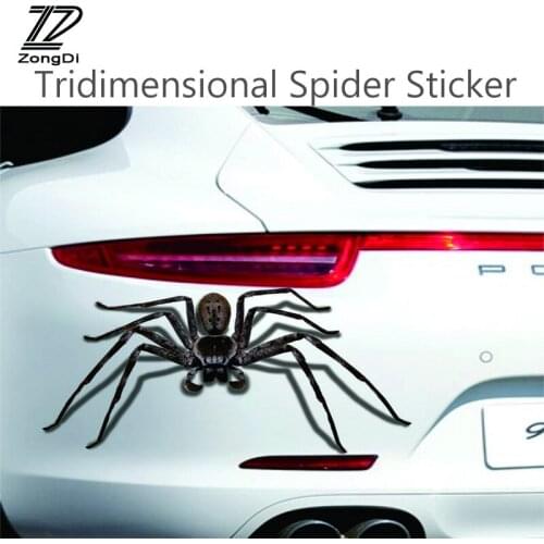 ZD car styling 3D scratch stickers for VW Polo Jetta Toyota Corolla Mercedes W203 Saab Renault Dacia Duster Accessories