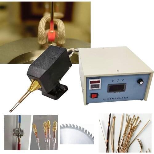 5KW 220V 500KHZ-1100KHZ HDG-5 Super High Frequency Induction Heating For Welding Glasses Frame Welding