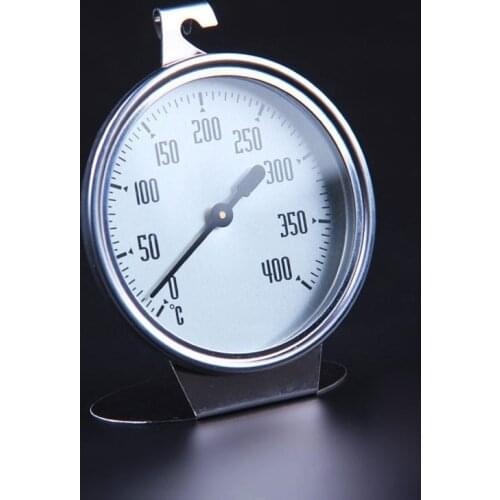 0-400 Celsius Stainless Steel Oven Thermometer Mini Dial Stand Up Temperature Gauge Gage Food Meat Kitchen Tools Oven Cooker