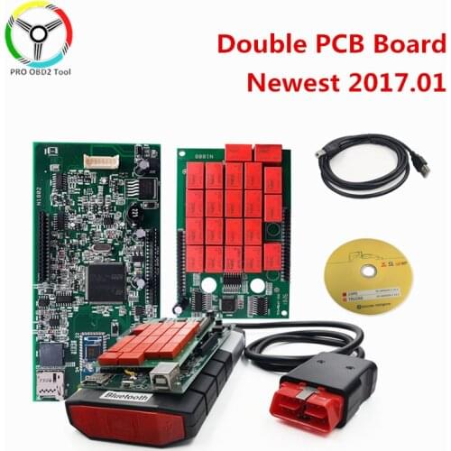 TCS Multidiag 2017.R1 2016.R0 Keygen Software V3.0 Double Green PCB V9.0 OBDII Code Reader Truck Diagnostic Tool Multidiag PRO