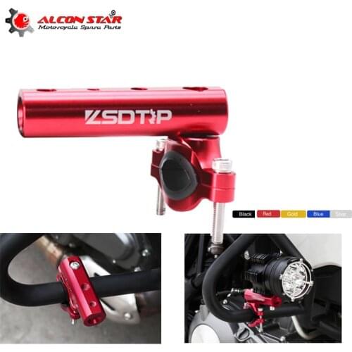 Alconstar- Multifunction Motorcycle Handlebar Extension Modification Aluminum Fitting Rear View Handlebar Mirror Mount Adapter