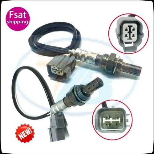 2pcs Oxygen O2 Sensor 1, 2 For 1999-2004 Honda Odyssey V6-3.5L Upstream & Downstream Front Rear