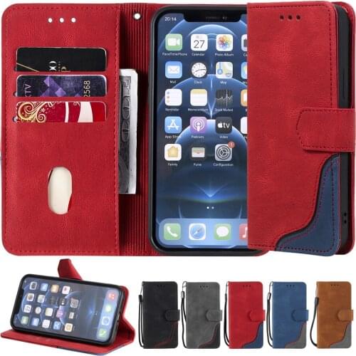 Leather Wallet Case For Samsung Galaxy Note 10 20 J6 Plus J4 Plus J3 2018 2017 J330 J5 Pro Flip Cover Coque Card Slots Magnetic