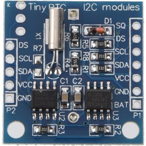 I2C DS1307 Real Time Clock Module for Arduino Tiny RTC