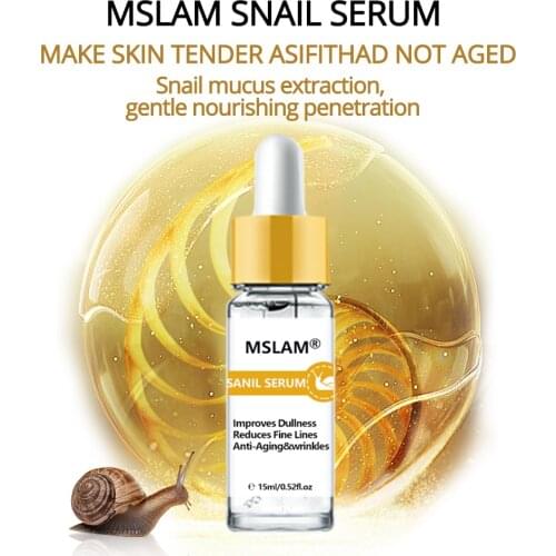 MSLAM Serum With Snail Mucin For Face