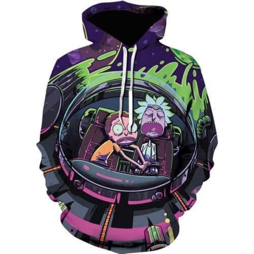 Hoodies 3D Printed Men Sweatshirt Fashion 2021 Casual Streetwear Men Clothing Anime Space Galaxy Black Hoodie Men Dropshipping