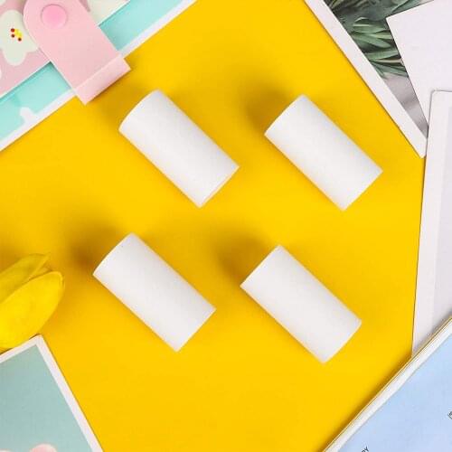 Printable Sticker Paper Roll Direct Thermal Paper Self-adhesive 57*30mm for PeriPage A6 Thermal Printer PAPERANG P1/P2